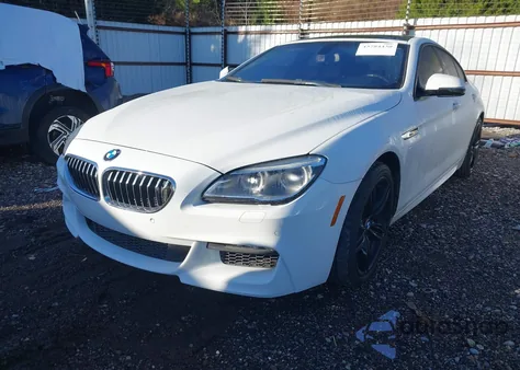 2016 BMW 640I Gran Coupe xDrive z USA, uszkodzony, nr VIN WBA6D2C56GGT65945